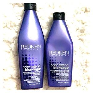 REDKEN color extend blondage purple bundle